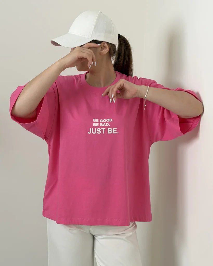 تیشرت زارا باکسی be good