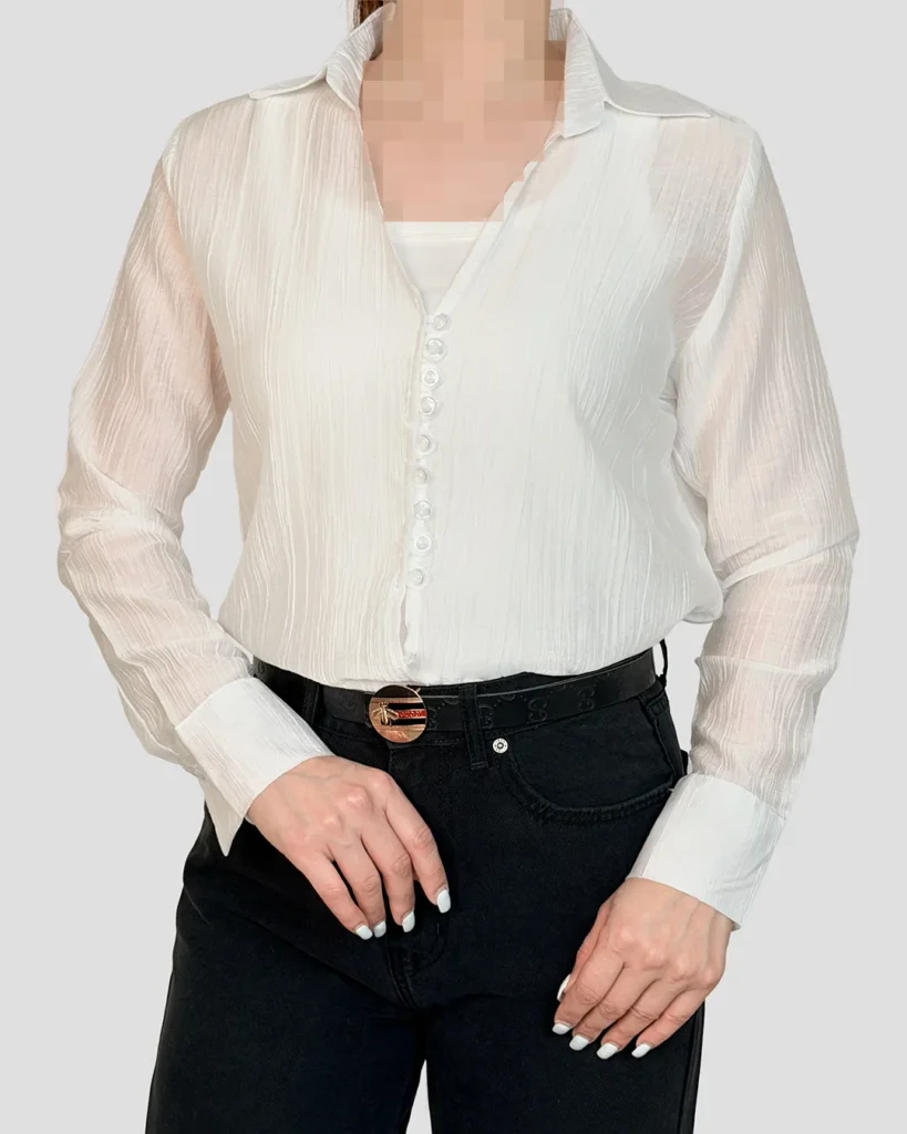 شومیز زنانه کادین جول دکمه