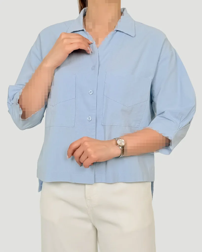 شومیز جیب مثلثی
