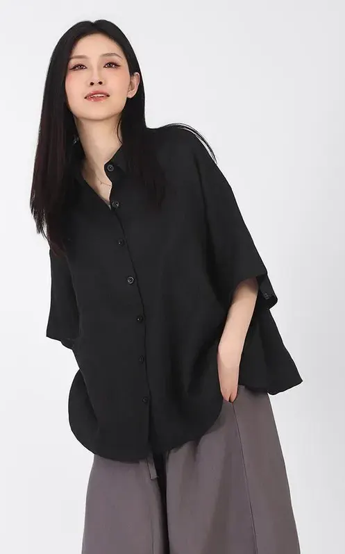 استایل با شومیز مشکی - راحت